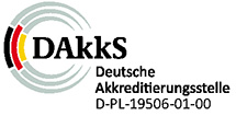 DAkkS - Deutsche Akkreditierungsstelle - D-PL-19506-01-00